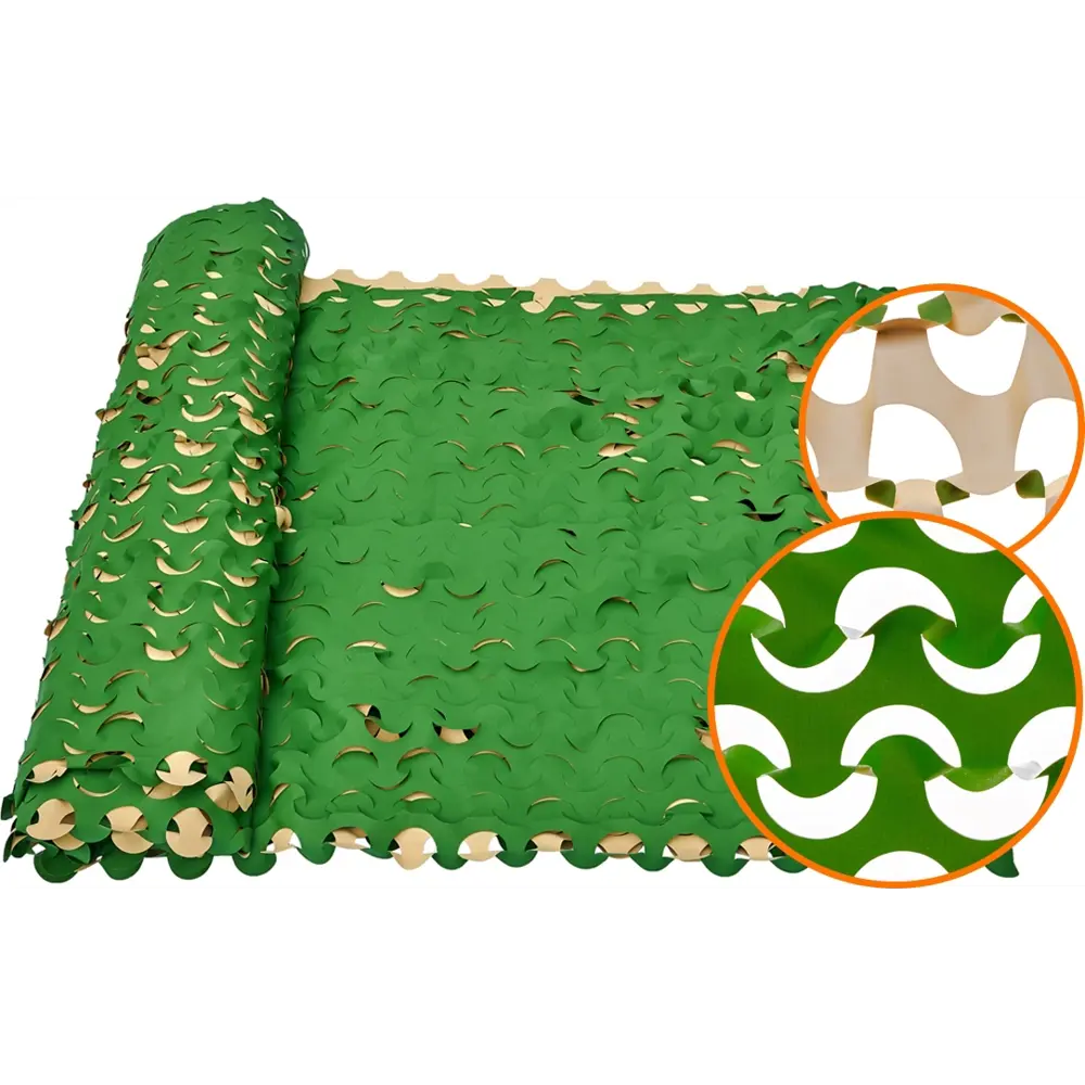 Сетка маскировочная Нитекс 2x5 м, цвет зелёный/светло-бежевый STLM-2039753 - Вид №2