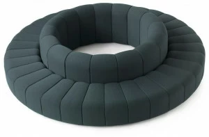 Blå Station Изогнутый диван из ткани Bob