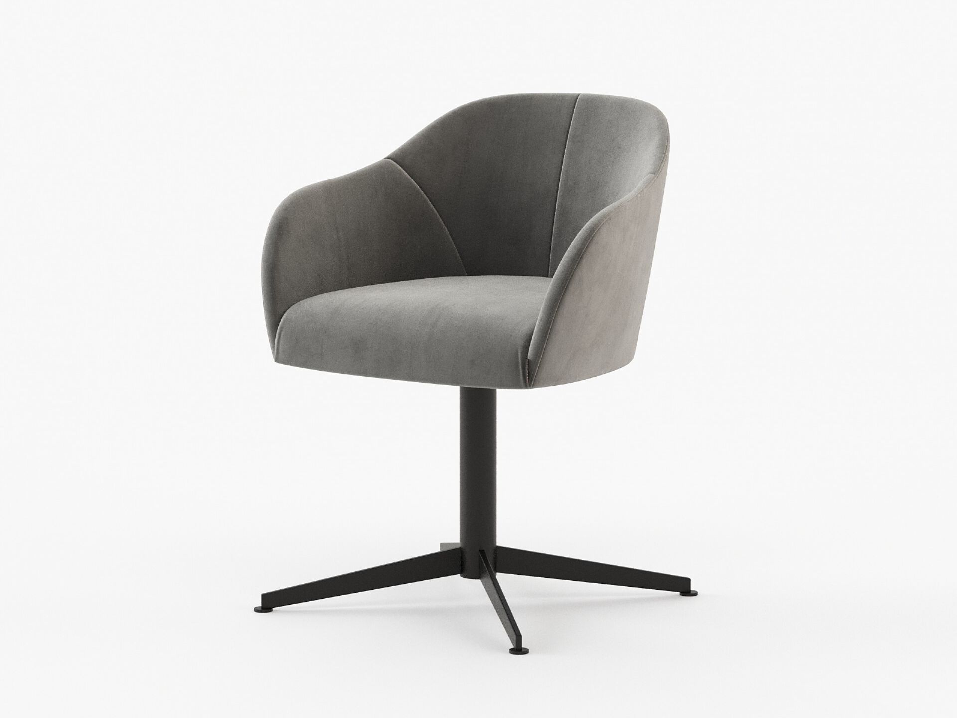 Спицевое вращающееся кресло с подлокотниками Laskasas ARCH-00088299 - Вид №4