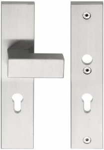 Formani Ручка для входной двери на пластине из нержавеющей стали Square Lsq50-50