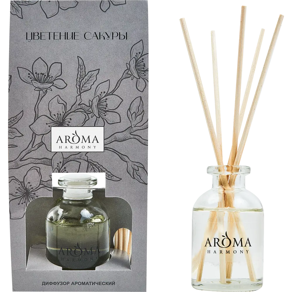 Ароматический диффузор Aroma Harmony Цветение сакуры 30 мл 89335128 STLM-2015485 