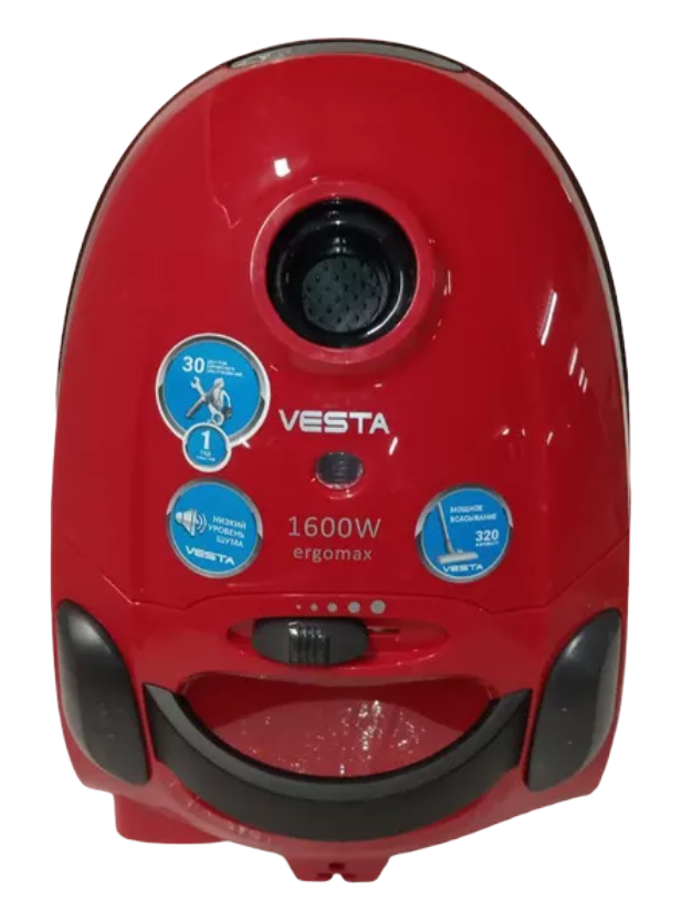 9165781 Пылесос Vesta V9B1600 красный STDN-0053162
