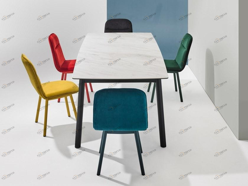 MOBLIBERICA Прямоугольный керамический обеденный стол Köln sun-id-1427267