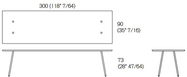 Agapecasa Прямоугольный стол More sun-id-1491571 - Вид №1