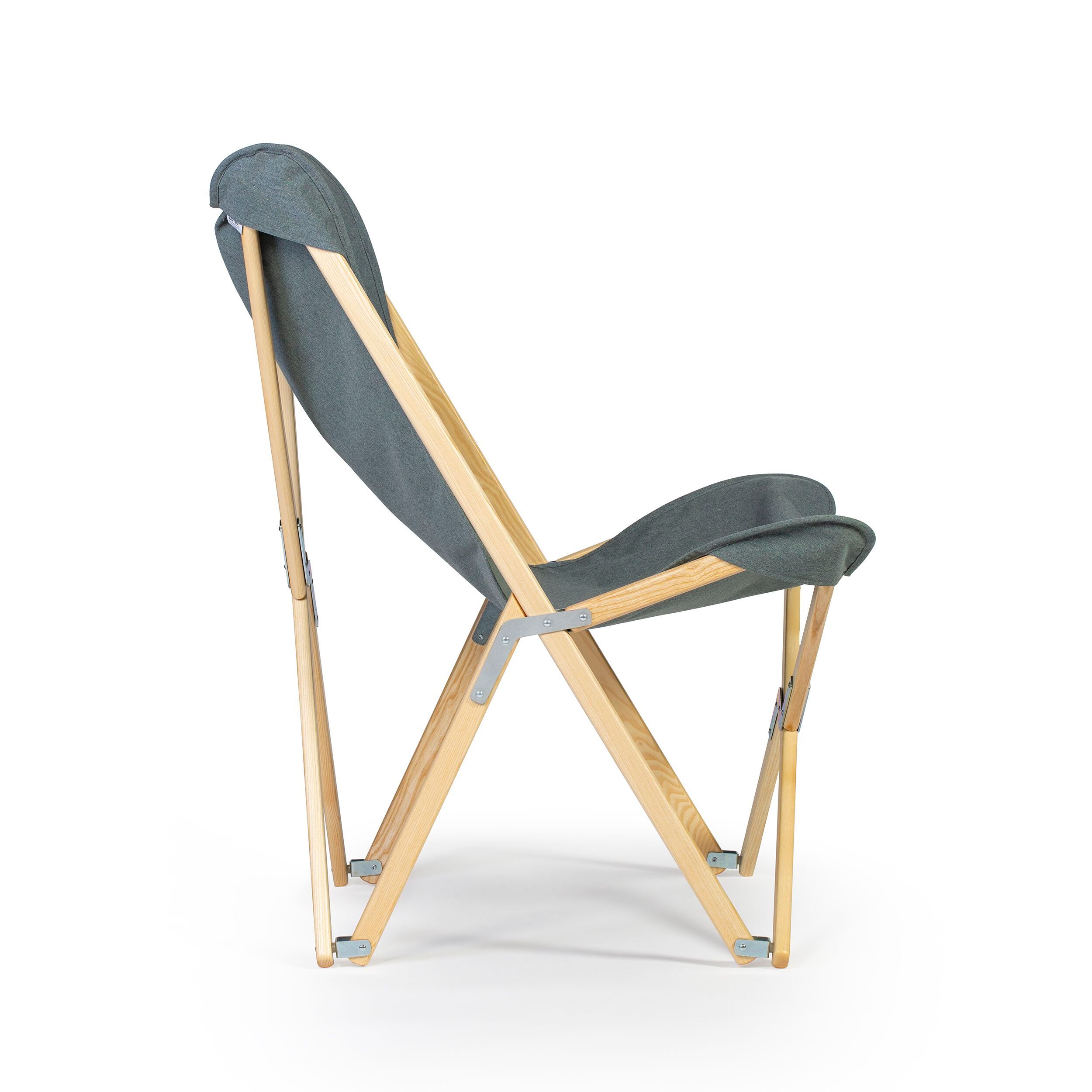 Рециркулированная ткань складной стул сада Telami Recycled ARCH-00086511 - Вид №2