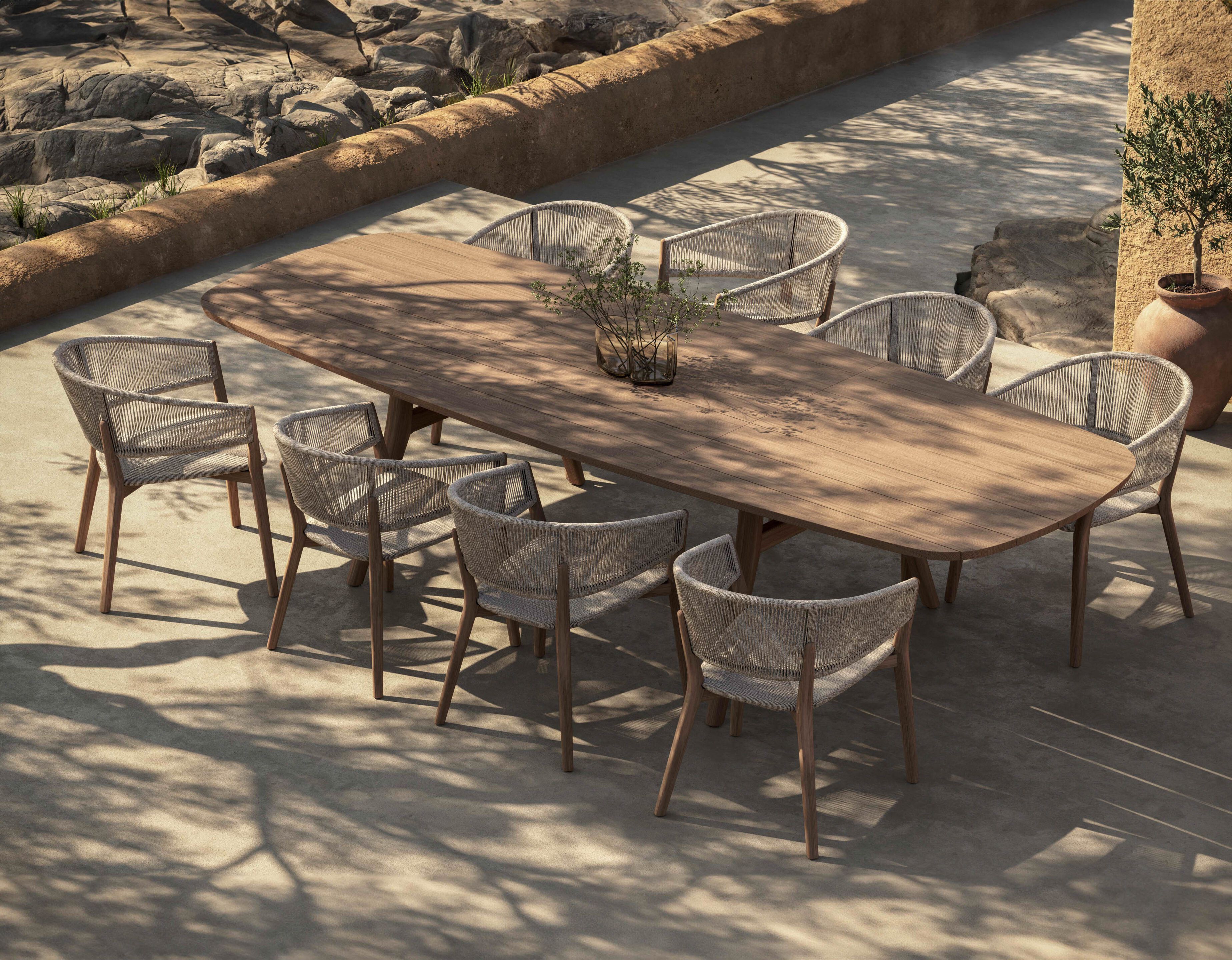 Садовый стул Batyline® с подлокотниками Royal Botania Carés ARCH-00031893 - Вид №5