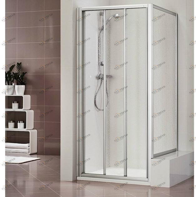 Duka Душевая кабина из метакрилата с раздвижной дверцей Quadra – con profili verticali e orizzontali A-nt3