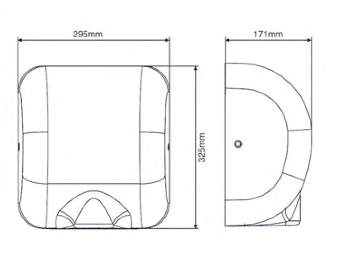 Mo-el Автоматическая электрическая сушилка для рук из стали sun-id-1402845 - Вид №1