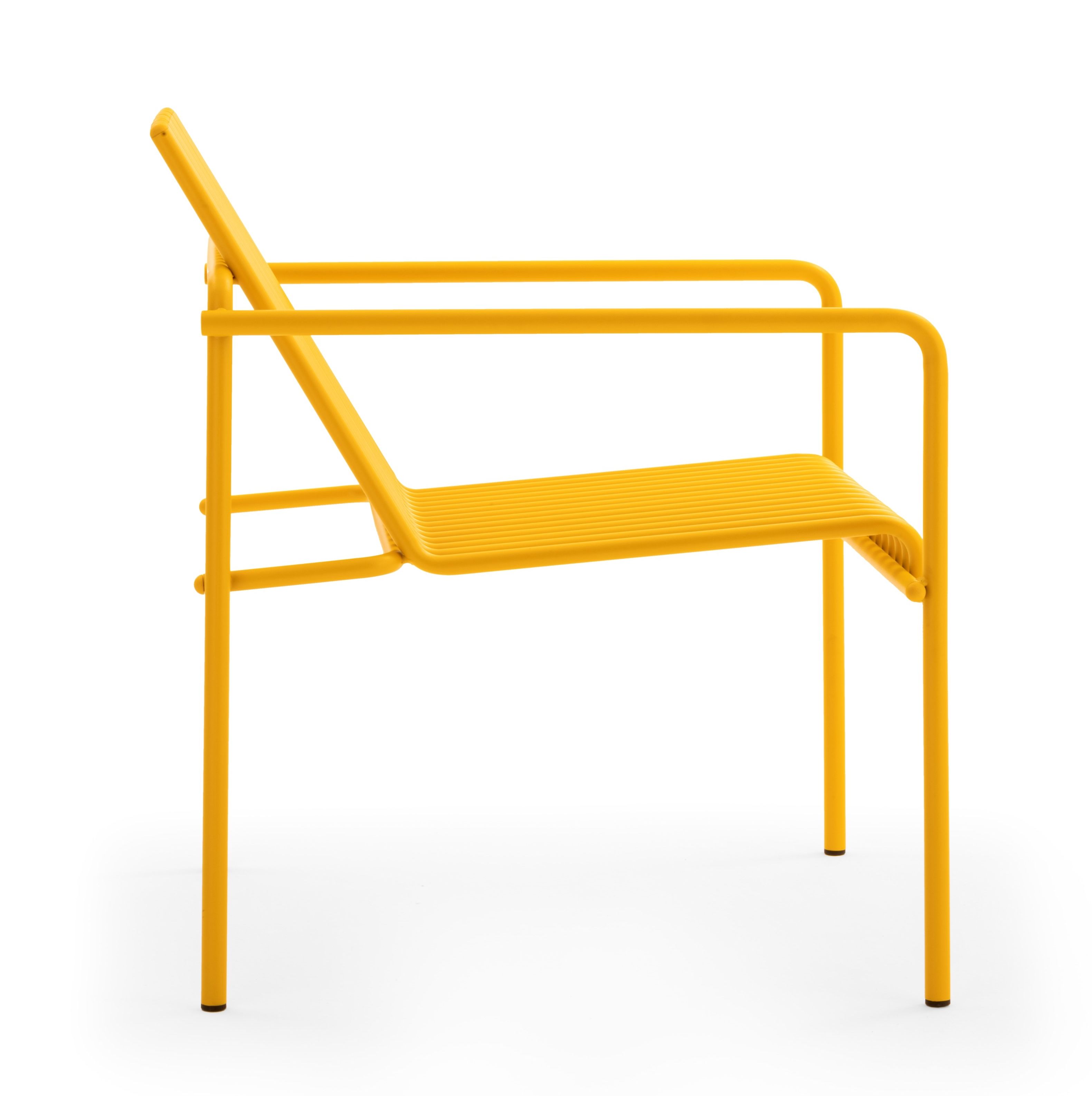 Стул для сада с порошковым покрытием с подлокотниками Urbantime Zeroиндексы.015 ARCH-00138994 - Вид №1