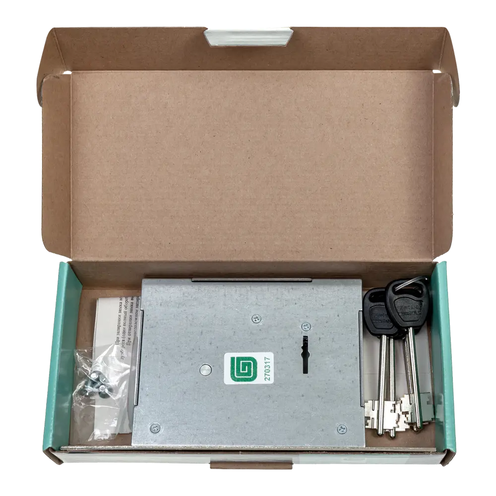 Врезной сувальдный замок ГАРДИАН-6001 с защитой от взлома 82391215 STLM-0026247 - Вид №2