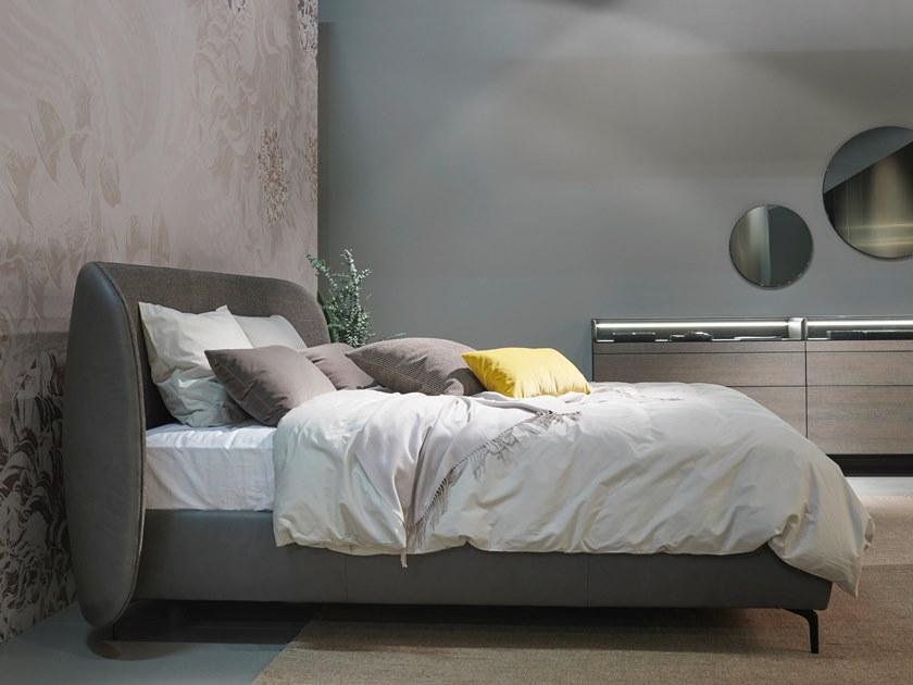 Kettnaker Двуспальная кровать с обивкой из ткани sun-id-1397926 - Вид №1