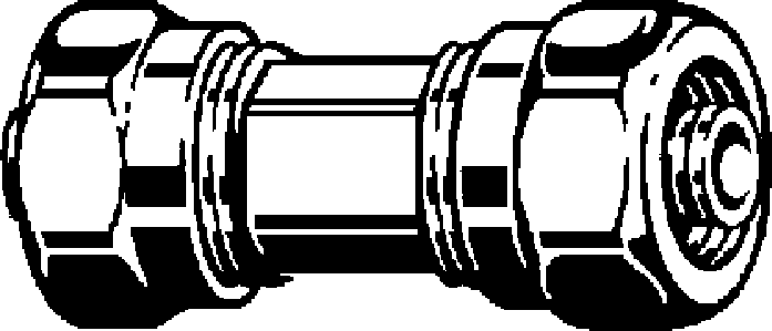 615 789 Модель 1030.5 Трубопроводные системы  Fonterra панельное отопление  Переходы, резьбовые соединения Santreyd  - Вид №1