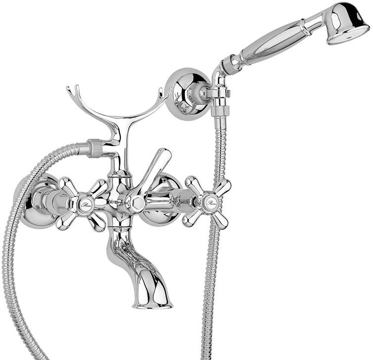 Paini Liberty 17CR105KM смеситель для ванны с аксессуаром