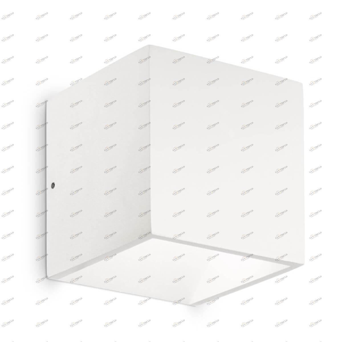 Уличный настенный светодиодный светильник белый Ideal Lux Rubik Ap1 Bianco Rubik Ap1 4000K IDEAL LUX RUBIK 00-3898217 Белый