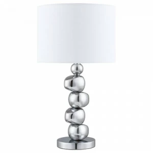 Настольная лампа Arte Lamp Chic A4610LT-1CC ARTE LAMP ИНТЕРЬЕРНЫЕ 080108 Белый;хром