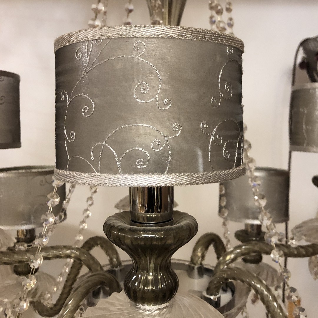 Sylcom 654/4+4 K FU люстра мурано 87683 - Вид №1