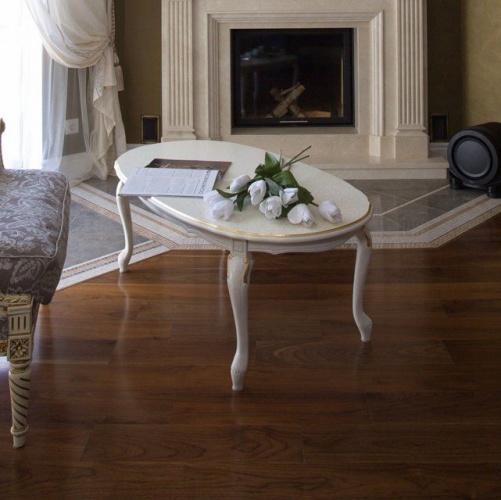 Паркетная доска Coswick Классическая Классический Американский 127мм Лак Орех американский Натур (Гладкая) 600…2100х127 мм 13533161 - Вид №7