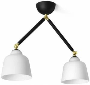 Miloox Потолочный светильник из металла и опалового стекла Neoretro 1744.216 - 1744.217