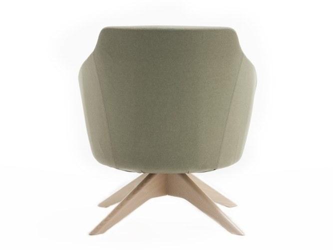 Albaplus Кресло с поворотной топчаной из ясеня Folha 2018/079/ita - Вид №3