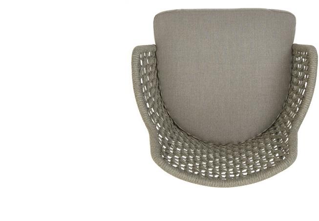 Varaschin Садовое кресло из веревки с подлокотниками Emma 236p1 - Вид №6