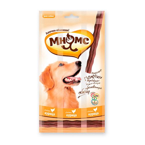ПР0025824 Лакомство для собак Pro Pet лакомые палочки, курица 45г МНЯМС 