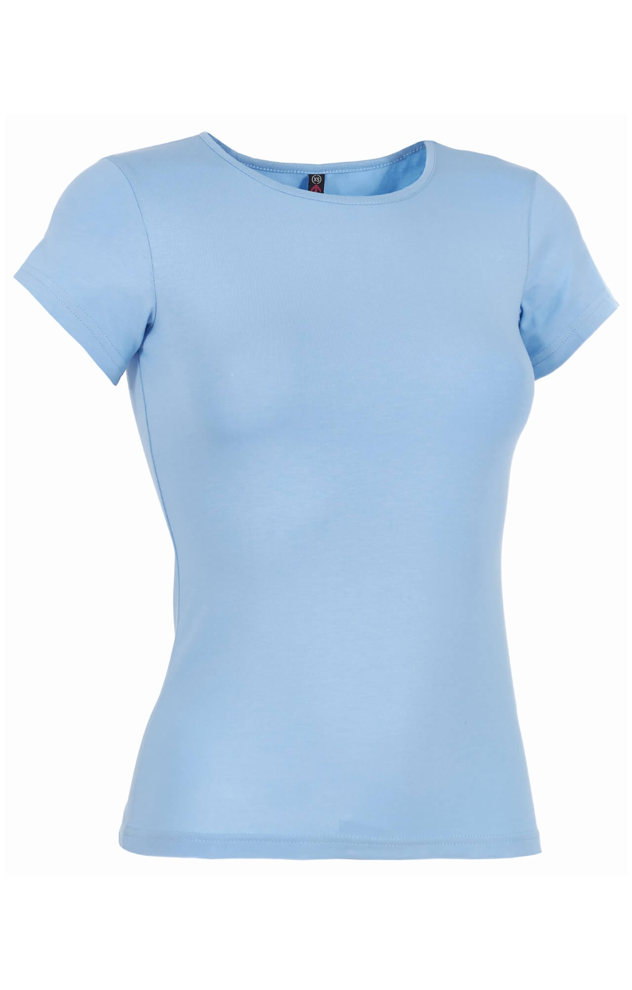 62152 Футболка женская голубая LUXE  Одежда для официантов  размер S  - Вид №2