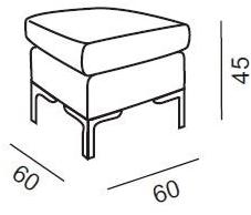 Twils Мягкая подставка для ног sun-id-1423796 - Вид №3
