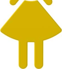 801.91.020 значок женщина HEWI Türzubehör  - Вид №16