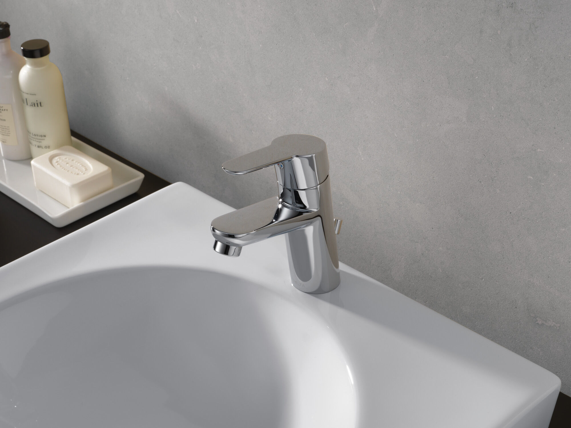 573LF-MPU-PP Смеситель для ванной Project-Pack с одной ручкой Delta Faucet Modern Хром - Вид №1