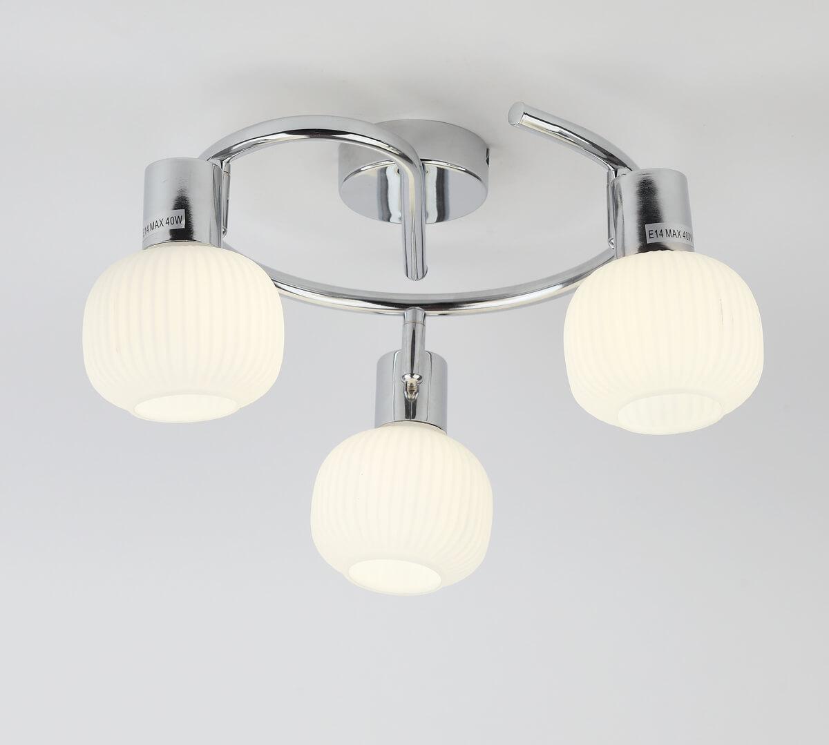 Спот потолочный цвета хром Rivoli Pulito 7009-731 RIVOLI PULITO 00-3924517 Хром  - Вид №2