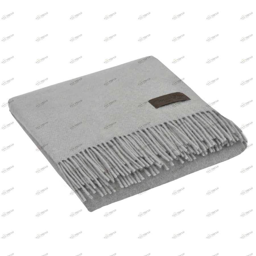 Плед шерстяной Dalia, 130х180 см, серый MARZOTTO DALIA3227