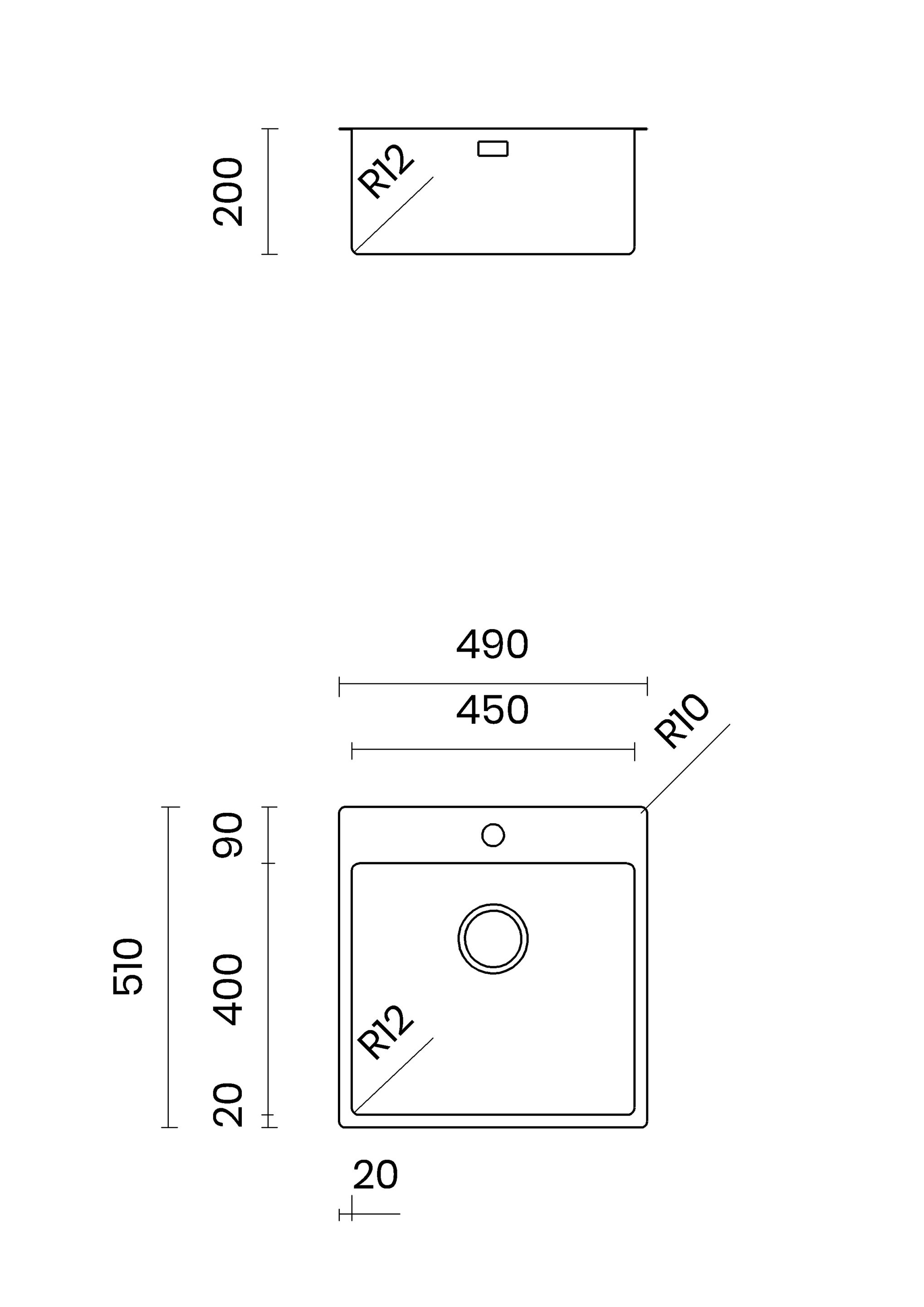 Раковина из нержавеющей стали TASCA Asolo ARCH-00117347 - Вид №22