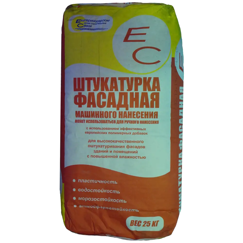 Штукатурка цементная ЕС механизированная 25 кг 82480891 STLM-2202869 EC Машинная