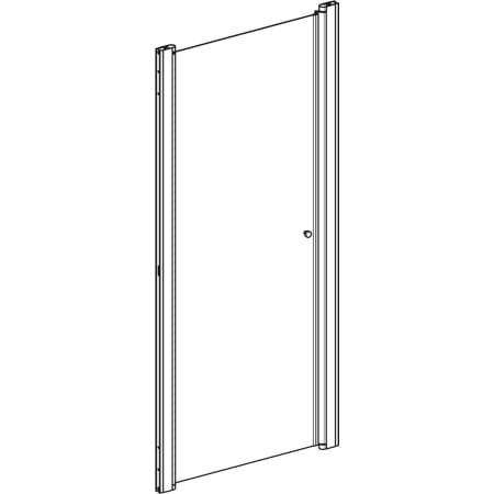 502.007.00.5 Распашная дверь IDO Showerama 10-0 Geberit  - Вид №1