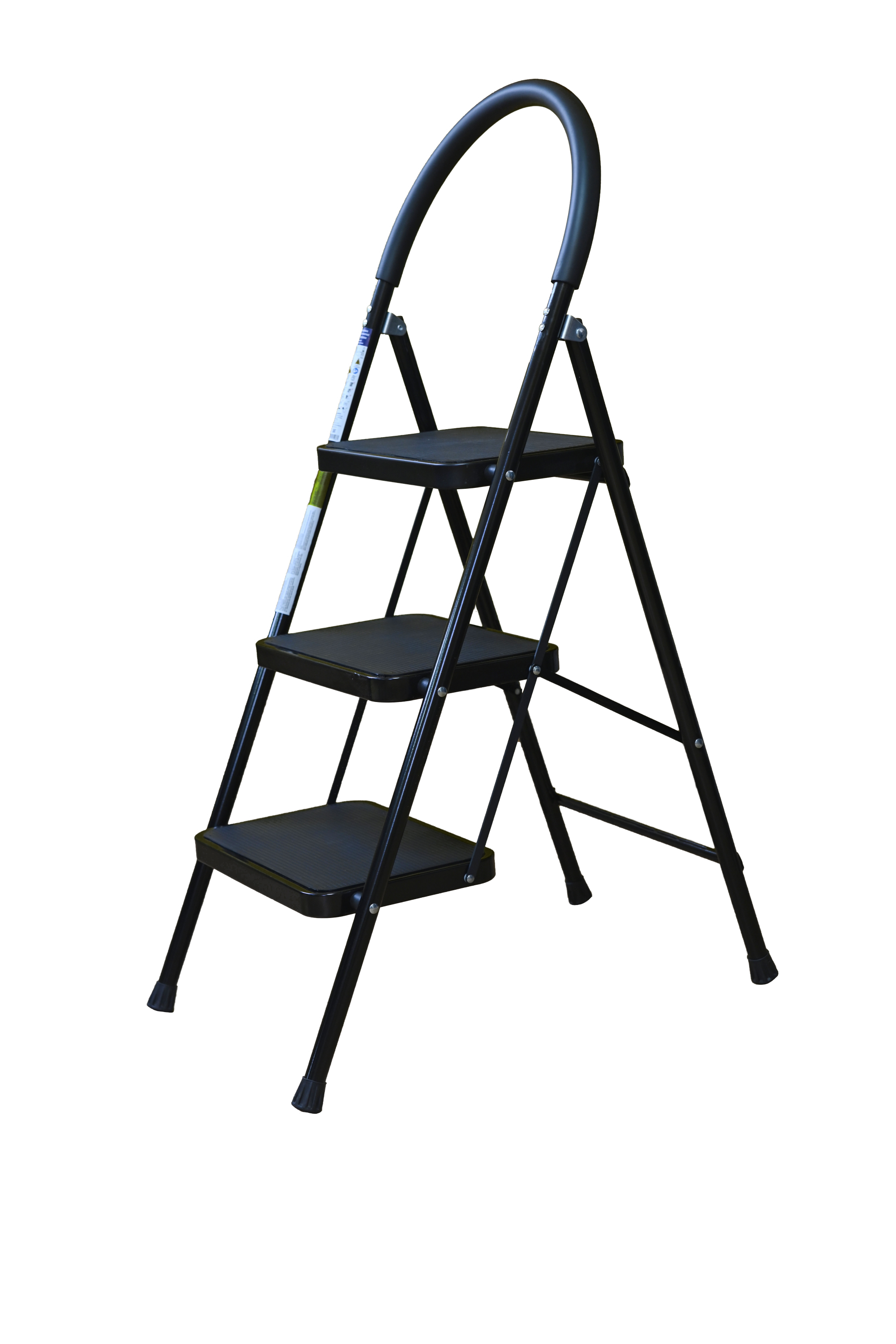 Стремянка-стул с широкими ступенями стальная, 3 ступени ALUMET МСН203 - Вид №3