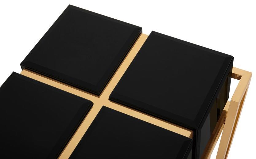 LUXXU Журнальный столик квадратный Nubian sun-id-1445414 - Вид №4