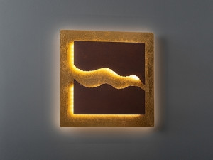 098312 Потолочный светильник ржавчина/золотой Schuller Sombra