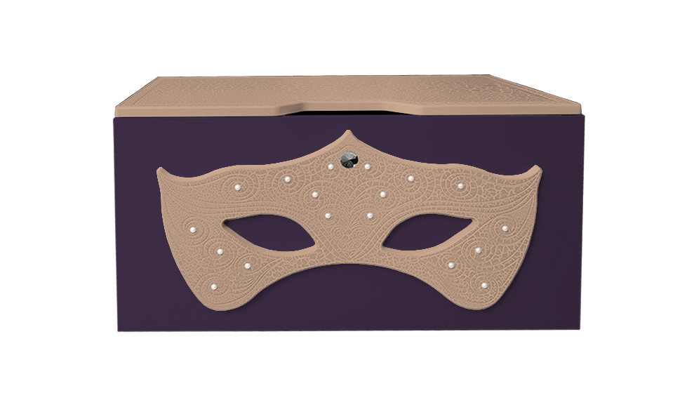 Ящик для игрушек "Венеция" МАНДАРИН ВЕНЕЦИЯ 179554 Красный Santreyd - Вид №3