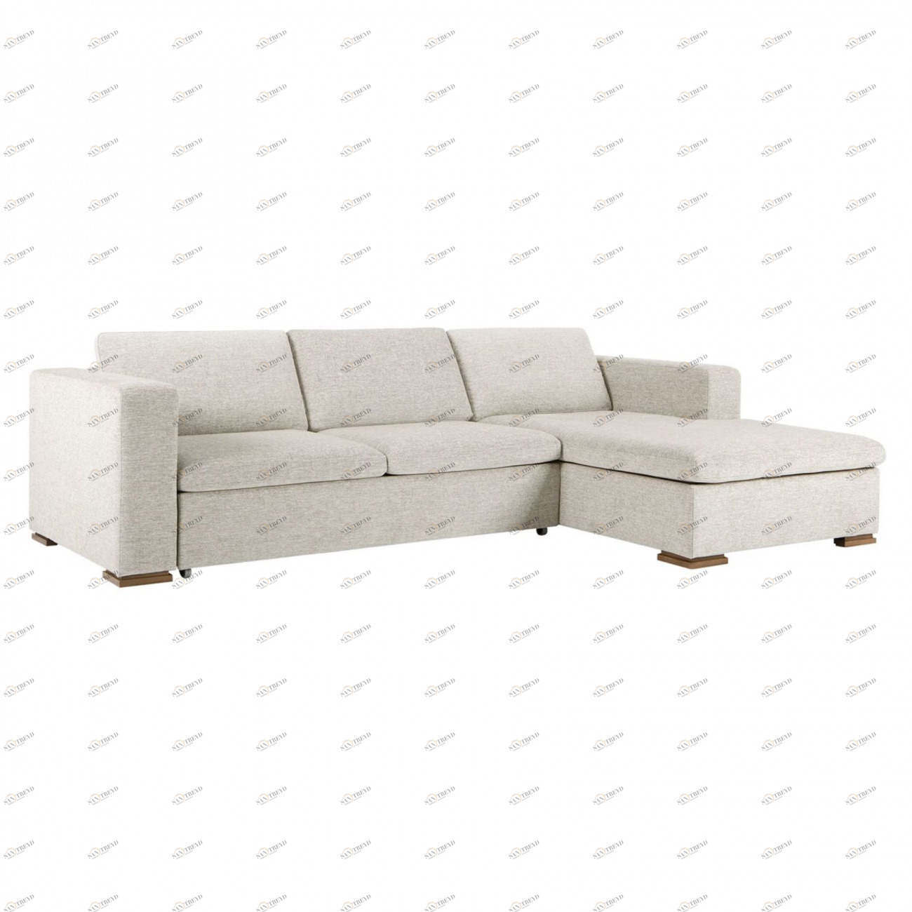 Диван-кровать Vario угловой белый SITS ДИЗАЙНЕРСКИЕ, VARIO 192393 Белый 