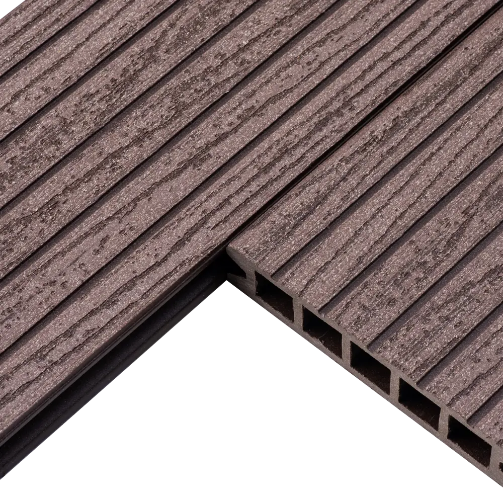 Террасная доска ДПК MultiDeck цвет Венге 3000x150x27 мм вельвет 0.45 м² 85473646 STLM-2094155 МУЛЬТИДЕК  - Вид №4