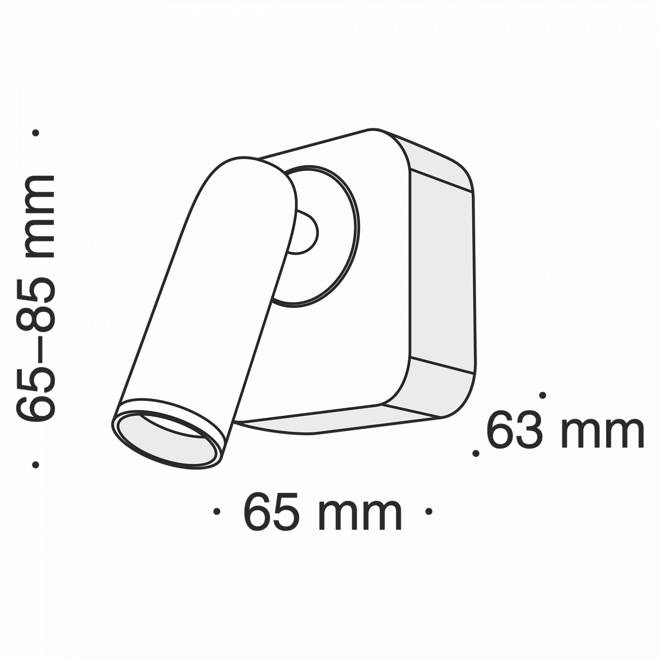 Бра настенное белое Mirax Ceiling & Wall C039WL-L3W3K TECHNICAL CEILING & WALL 00-3957385 Белый  - Вид №1