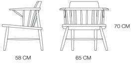 Branca Lisboa Кресло из массива дерева с подлокотниками R&b sun-id-1474309 - Вид №4