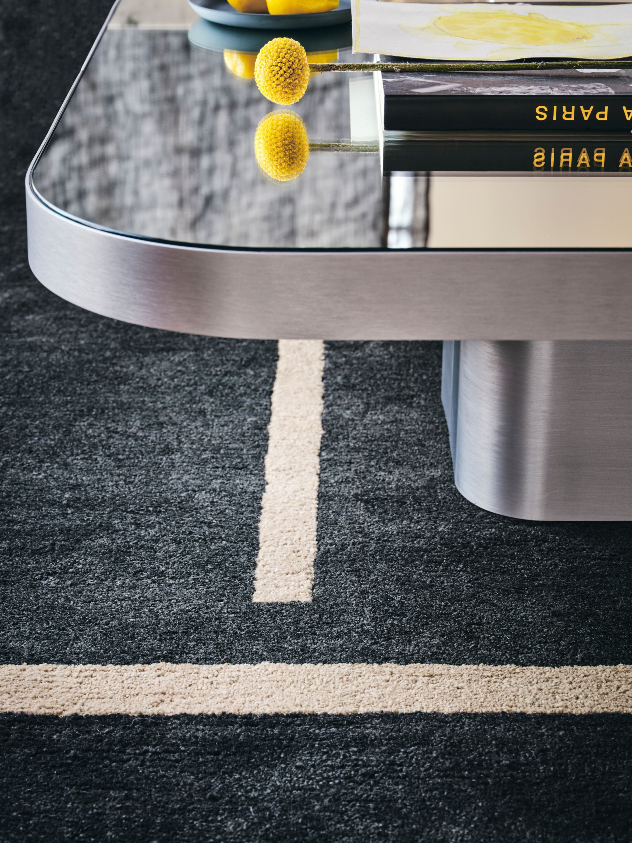 Алюминиевый прямоугольный журнальный столик Classicon лук ARCH-00112419 - Вид №3