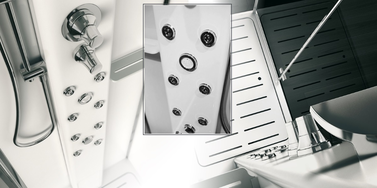 Душевая кабина PLAY 120 TB 9547-18579 Sx Jacuzzi 954718579SX - Вид №1