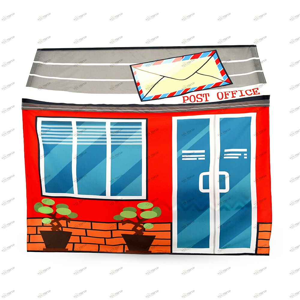 Накидка для кровати-домика Svogen игровая "Почтамт" БЕЛЬМАРКО  00-3873219 Красный Santreyd 