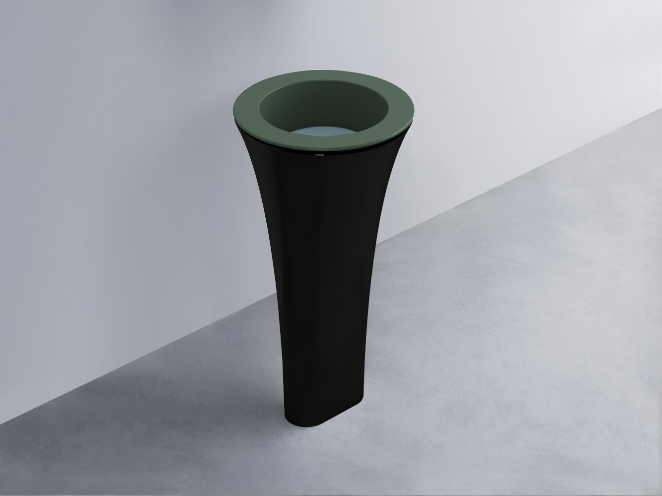 AMLA45-MU+AMPILT-PL+AMCOLT-N Раковина Amedeo Tondo отдельностоящая cielo Enjoy + Amedeo Ceramica Cielo
