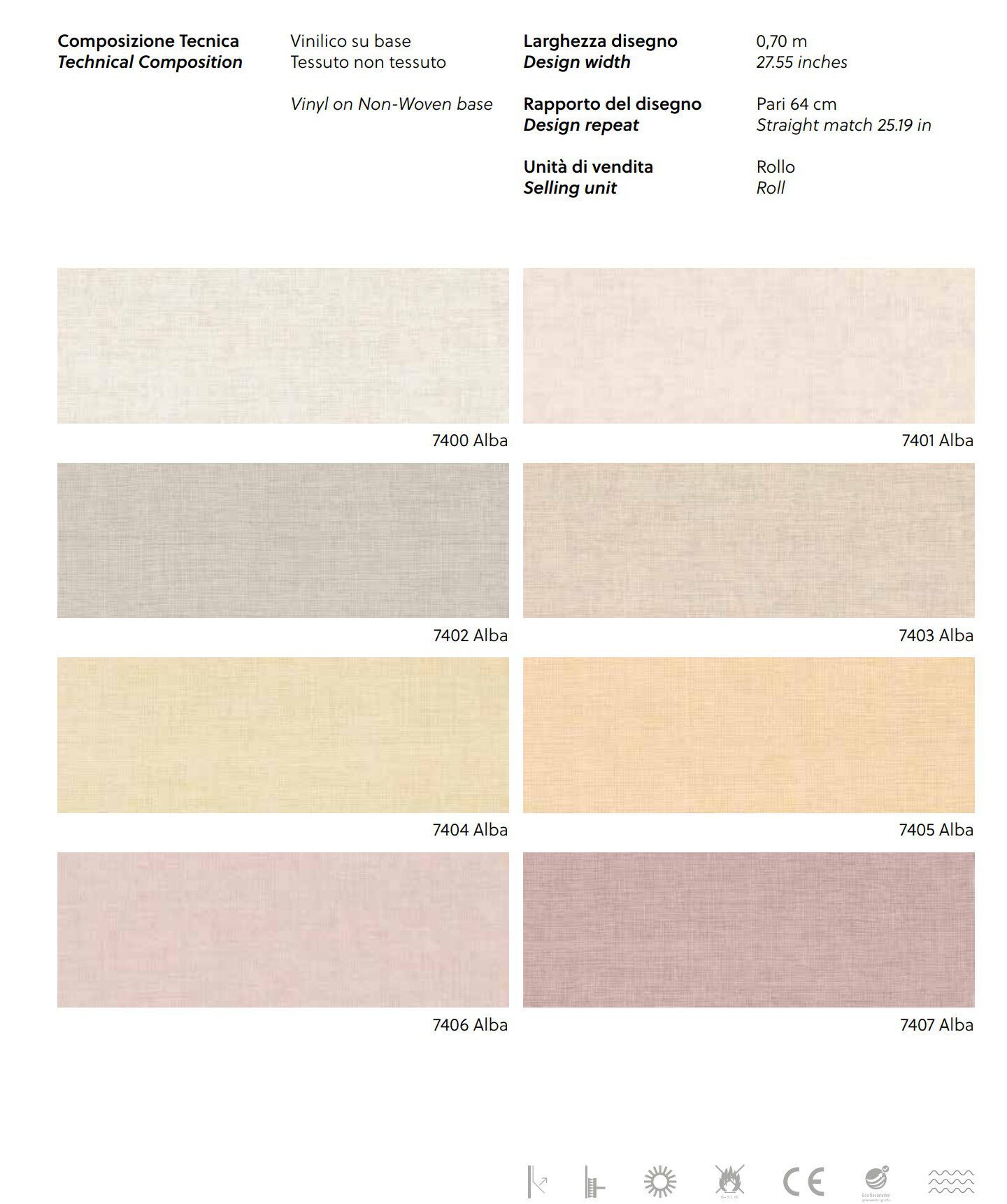 Обои с эффектом ткани Jannelli&Volpi СП 103 весна ARCH-00048968 - Вид №2