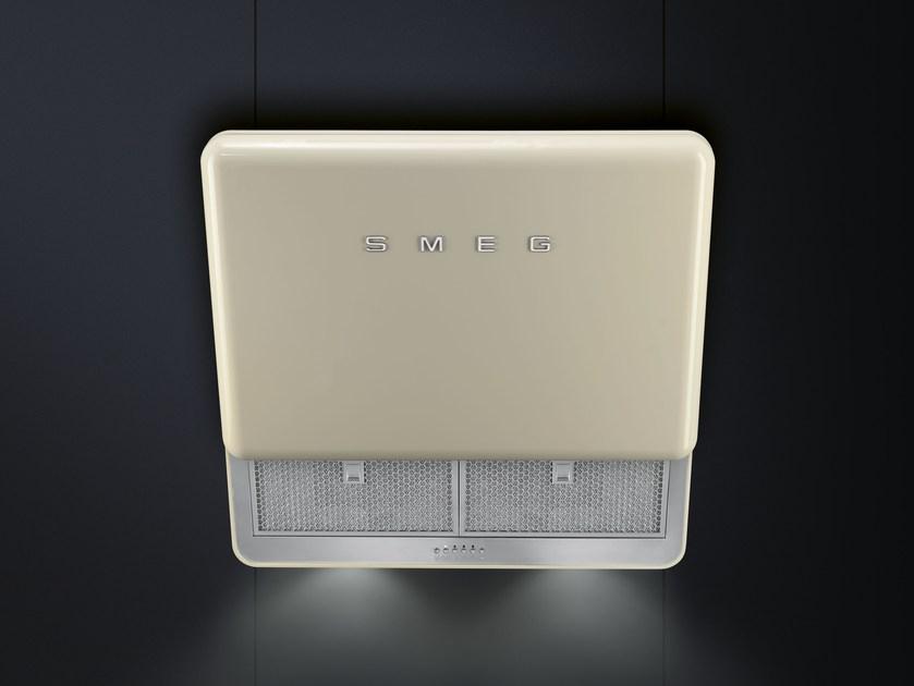 Smeg Выдвижная вытяжка из нержавеющей стали со встроенным освещением Smeg 50's style Kfab75cr  - Вид №2