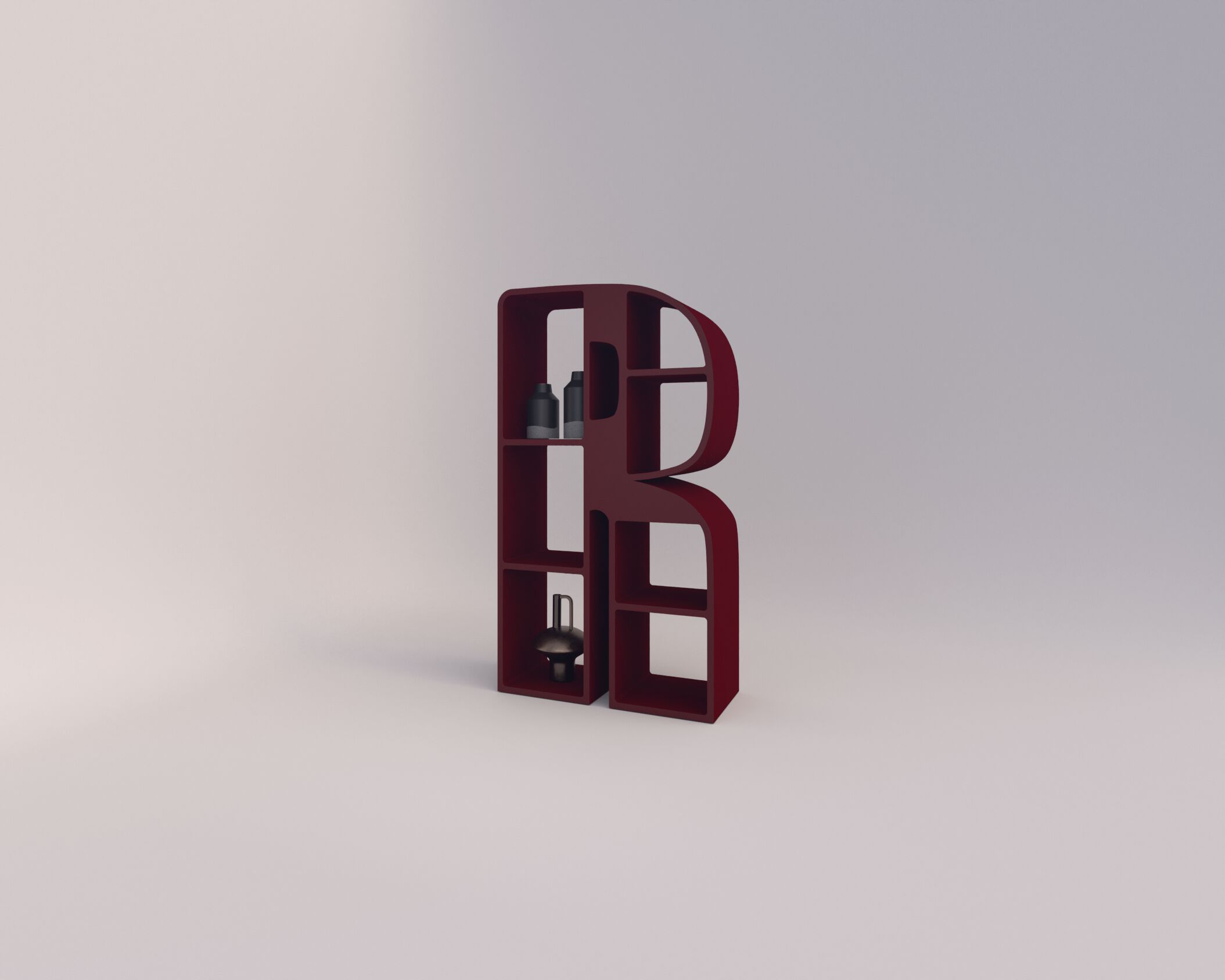 Мебель контейнеры в бетонной конструкции Voltan 555 ARCH-00021949 - Вид №129