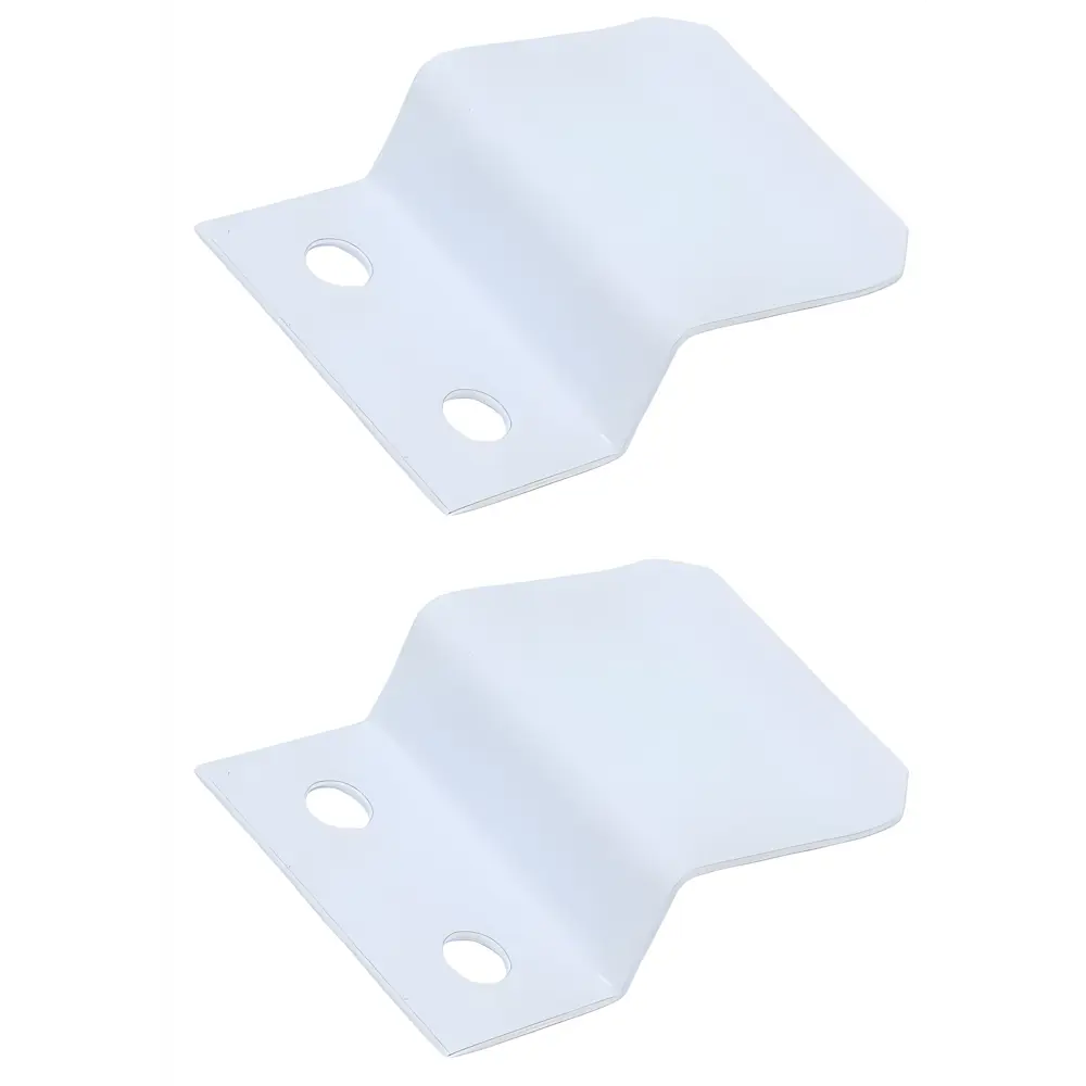 Кронштейн белый 120x26x20 мм 4 шт MONLID STLM-2093195 - Вид №1